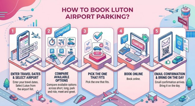 How to Book Luton Airport Parking