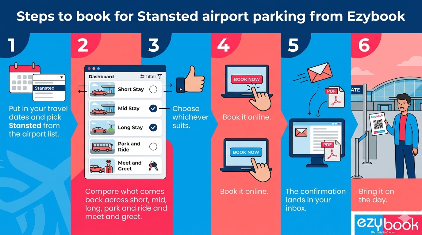 How to Book Stansted Parking